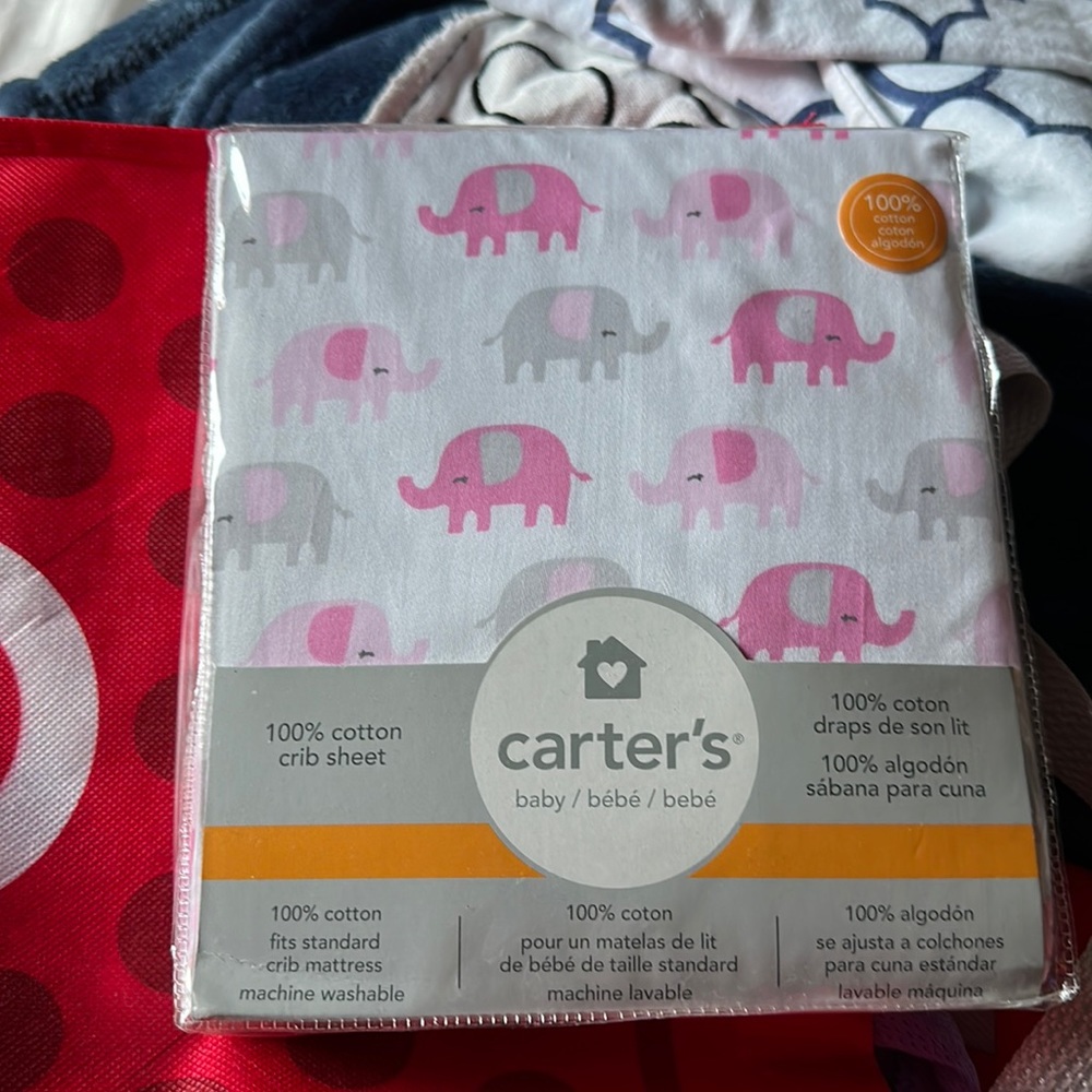 Carters crib sheet